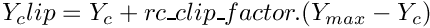 $ \varia_clip = \varia_\celli + rc{\_}clip{\_}factor . (\varia_{max} - \varia_\celli) $