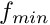$ f_{min} $