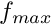 $ f_{max} $