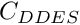 $ C_{DDES} $