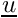$ \vect{u} $